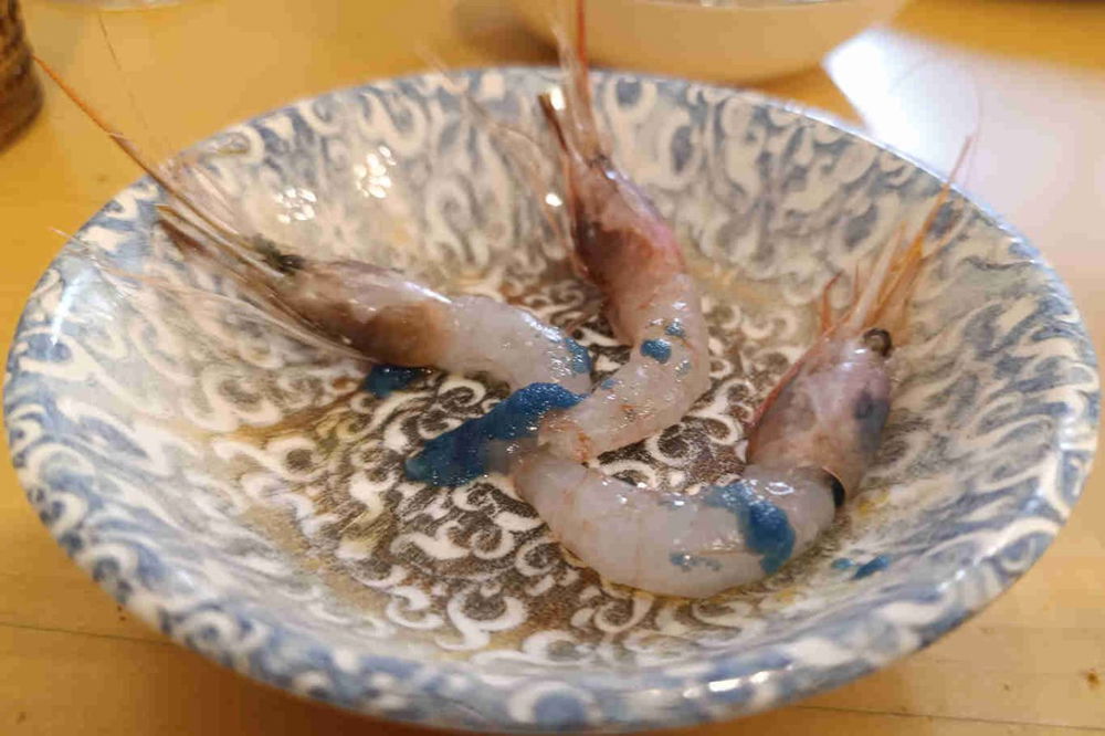 gobbetti all’olio e loro uova al ristorante NuAN a Roma