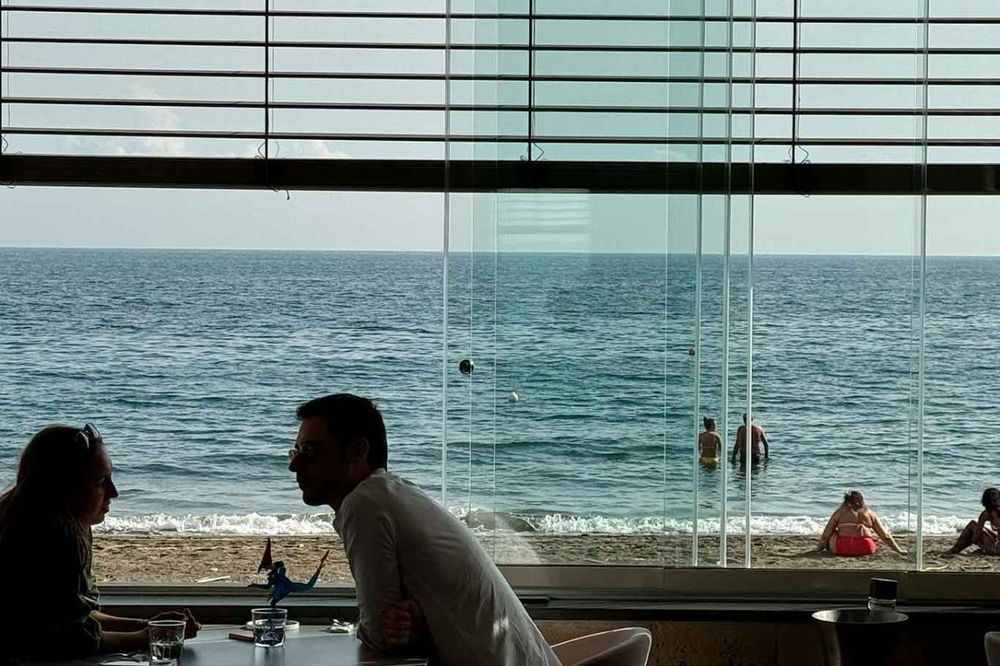 cenare al Beach Club Palazzo Petrucci