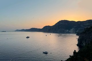 Un Piano Nel Cielo a Praiano: mangi benissimo anche al buio
