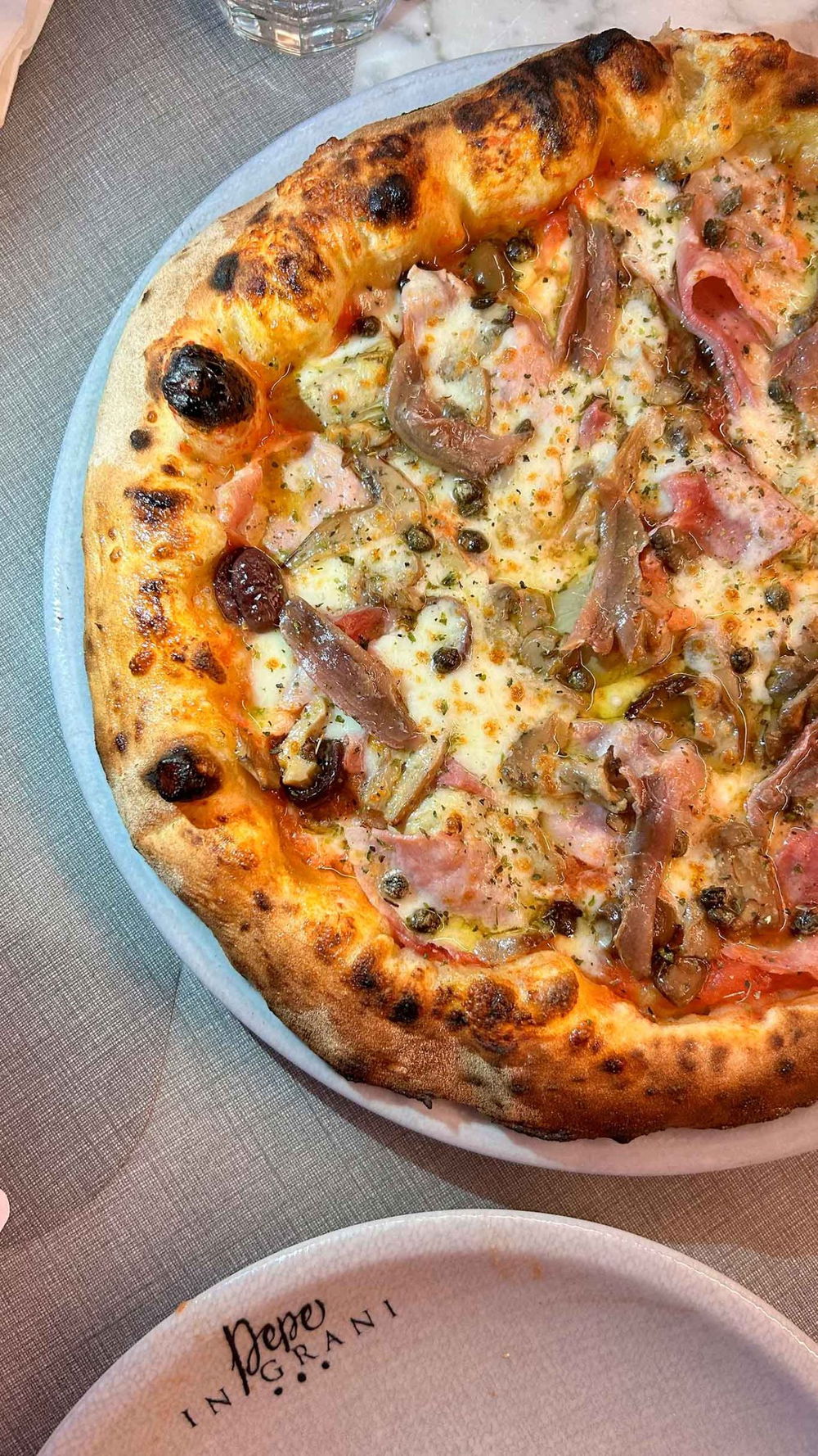 la Capricciosa di Pepe in Grani al Campionato della Pizza 2025