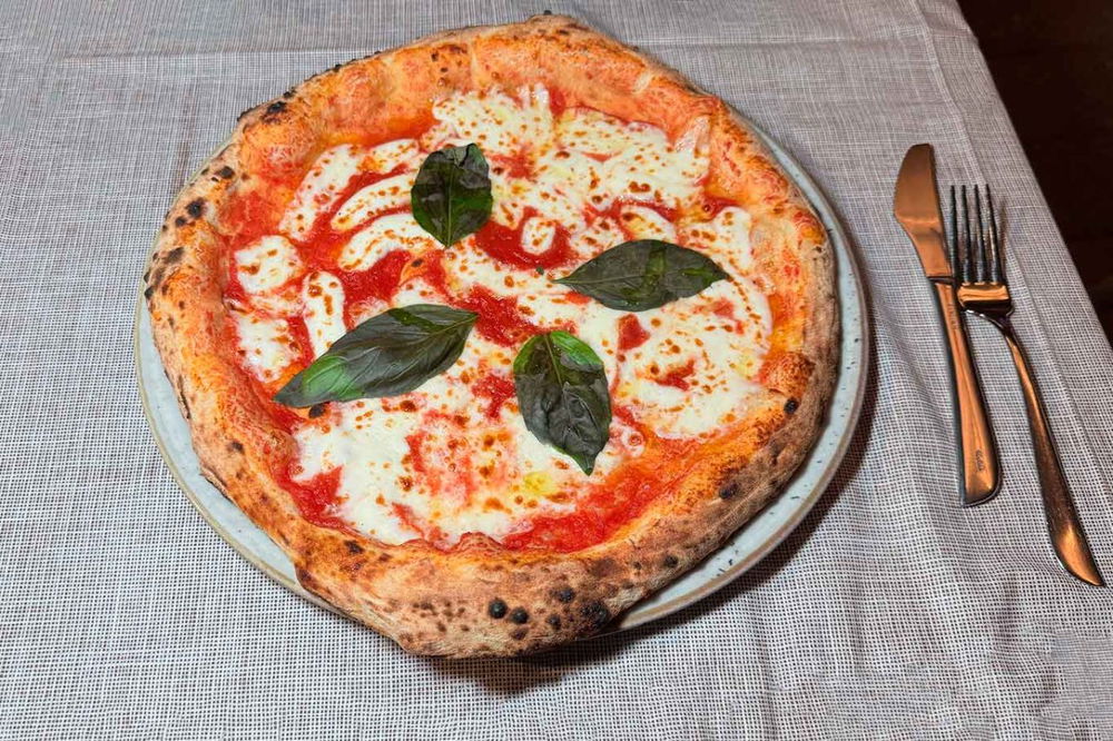 la pizza Margherita della pizzeria Resilienza a Salerno al Campionato della Pizza 2025