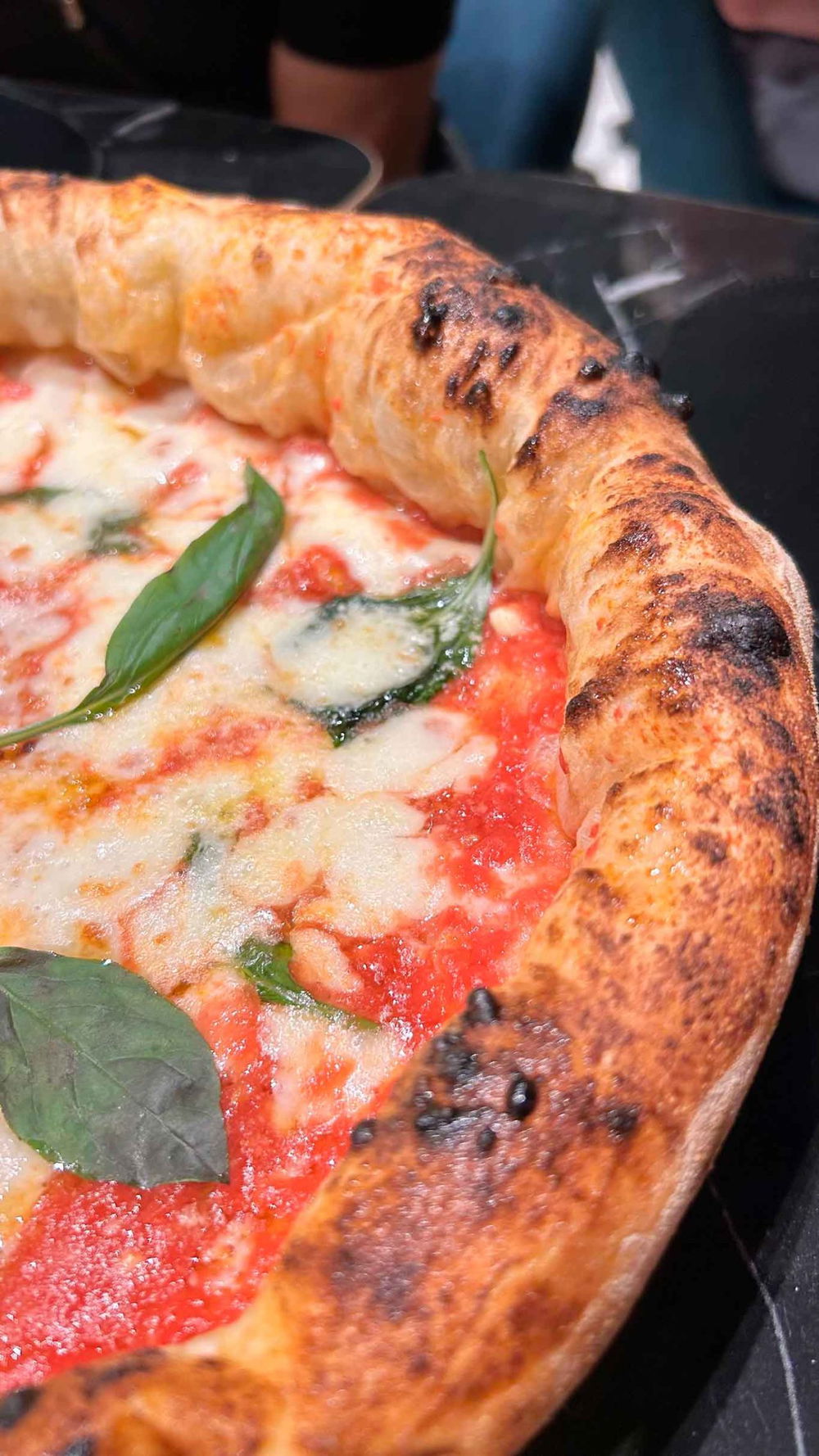 la pizza Margherita di Vincenzo Capuano al Campionato della Pizza 2025