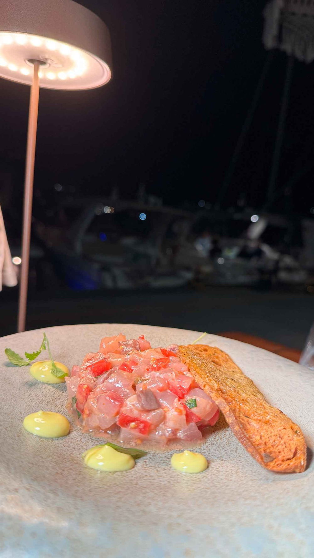 tartare di pesce bianco