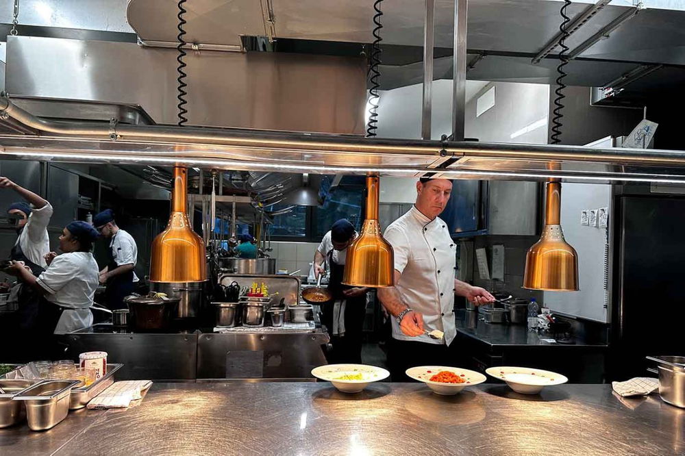 tagliolini burro e tartufo del ristorante Crotto dei Platani sul Lago di Como