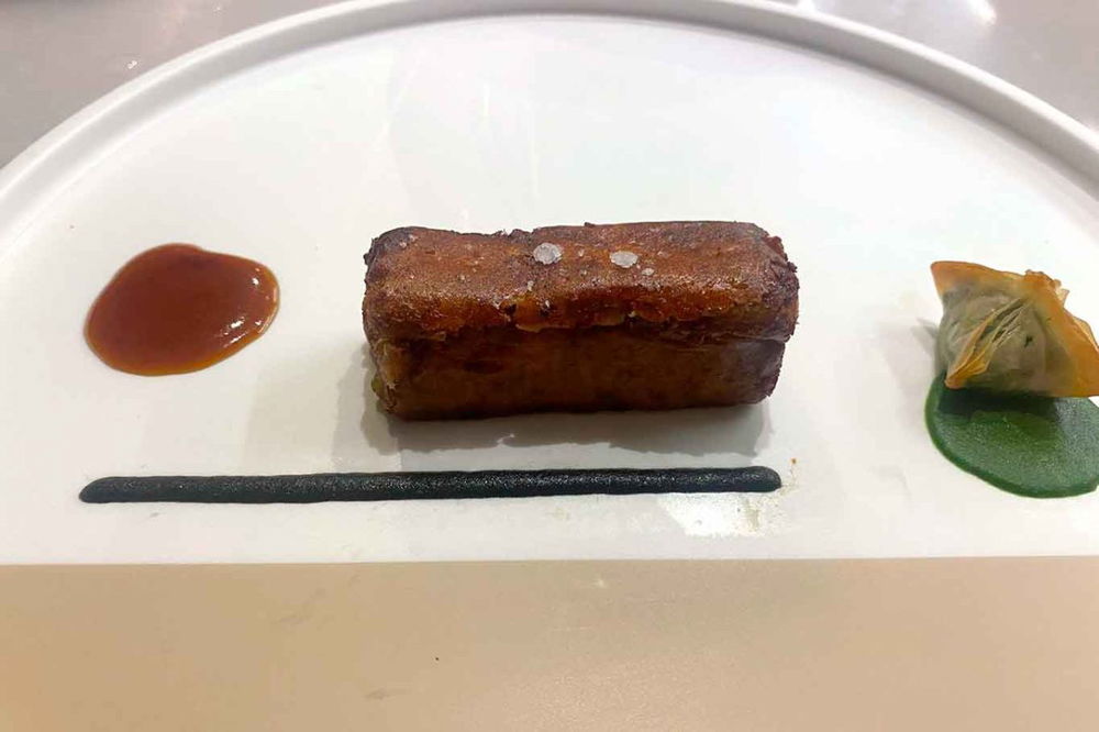 agnello in parmigiana del ristorante Danì Maison di Nino Di Costanzo a Ischia