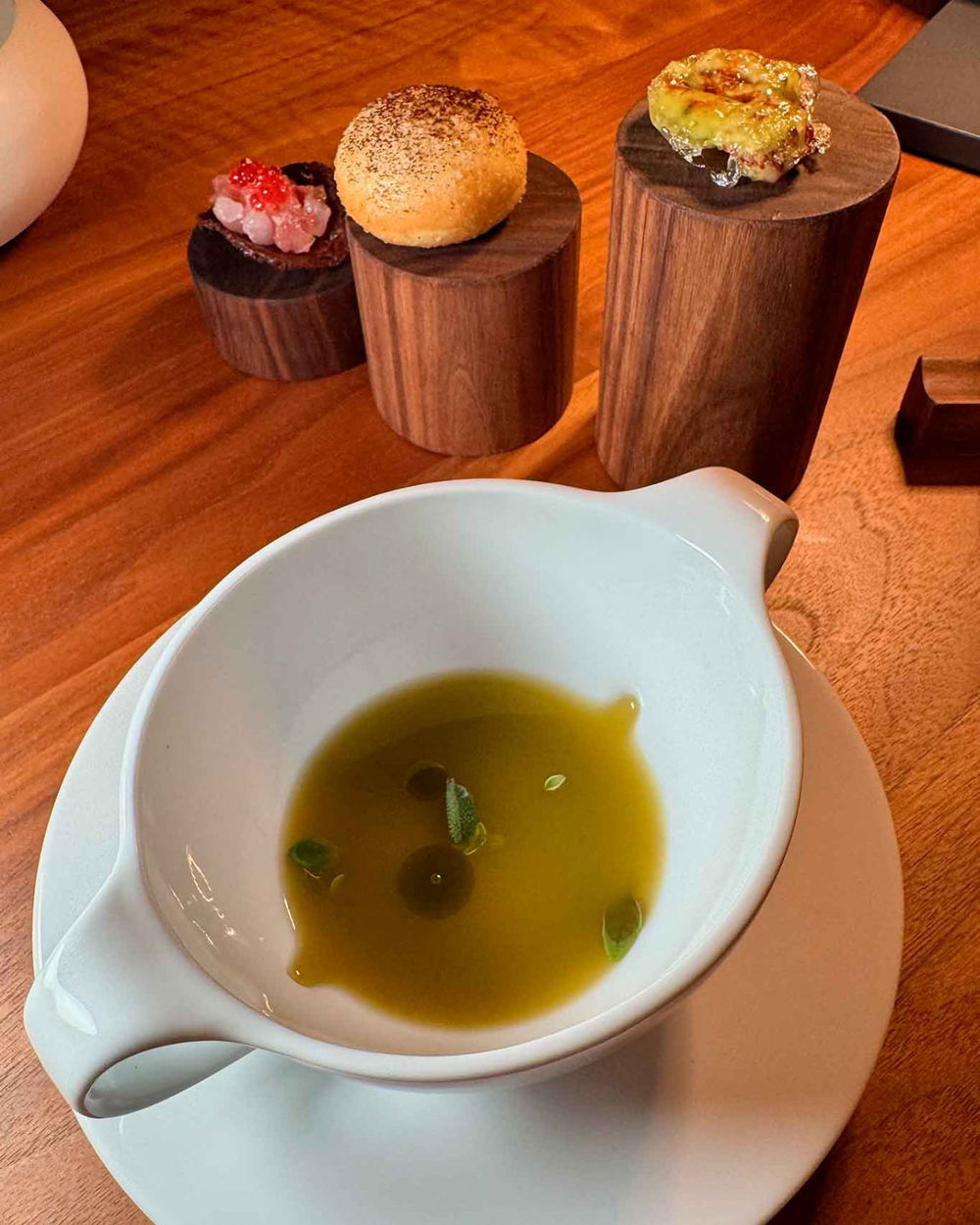il benvenuto del ristorante De' Minimi all'hotel Villa Paola a Tropea in Calabria