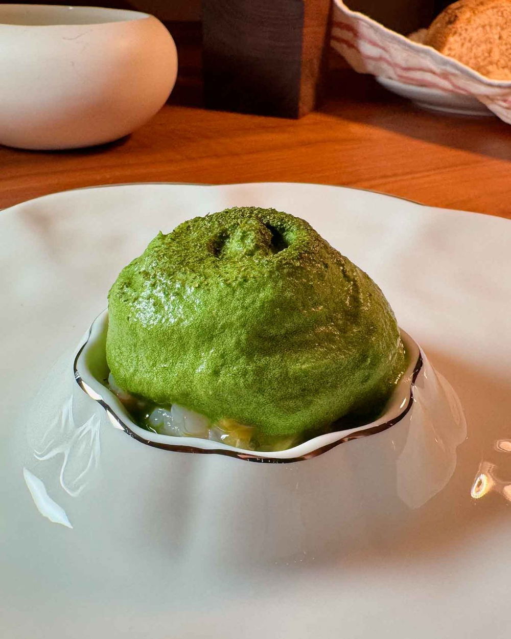 gamberi e frutto della passione del ristorante De' Minimi all'hotel Villa Paola a Tropea in Calabria
