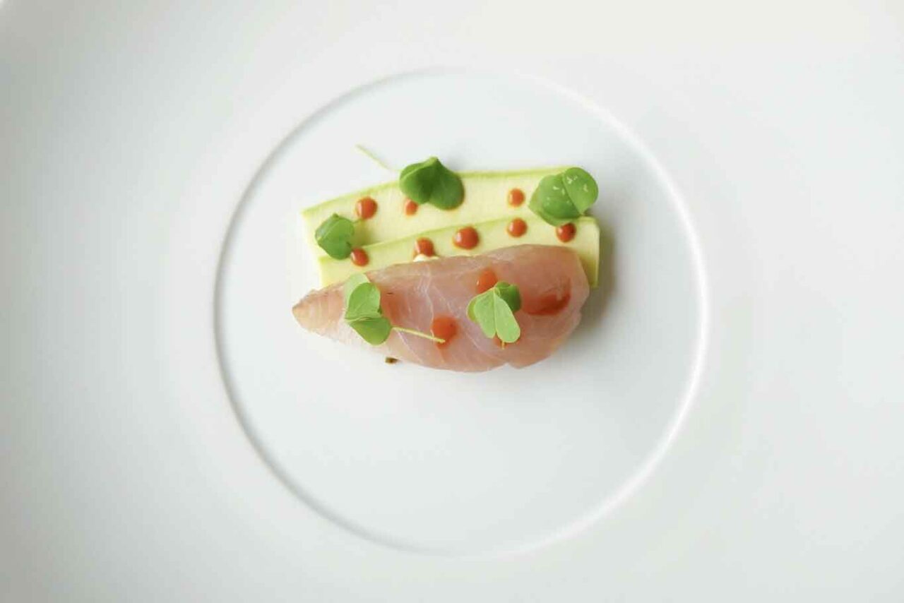 la ricciola del ristorante Il Sereno al Lago di Como