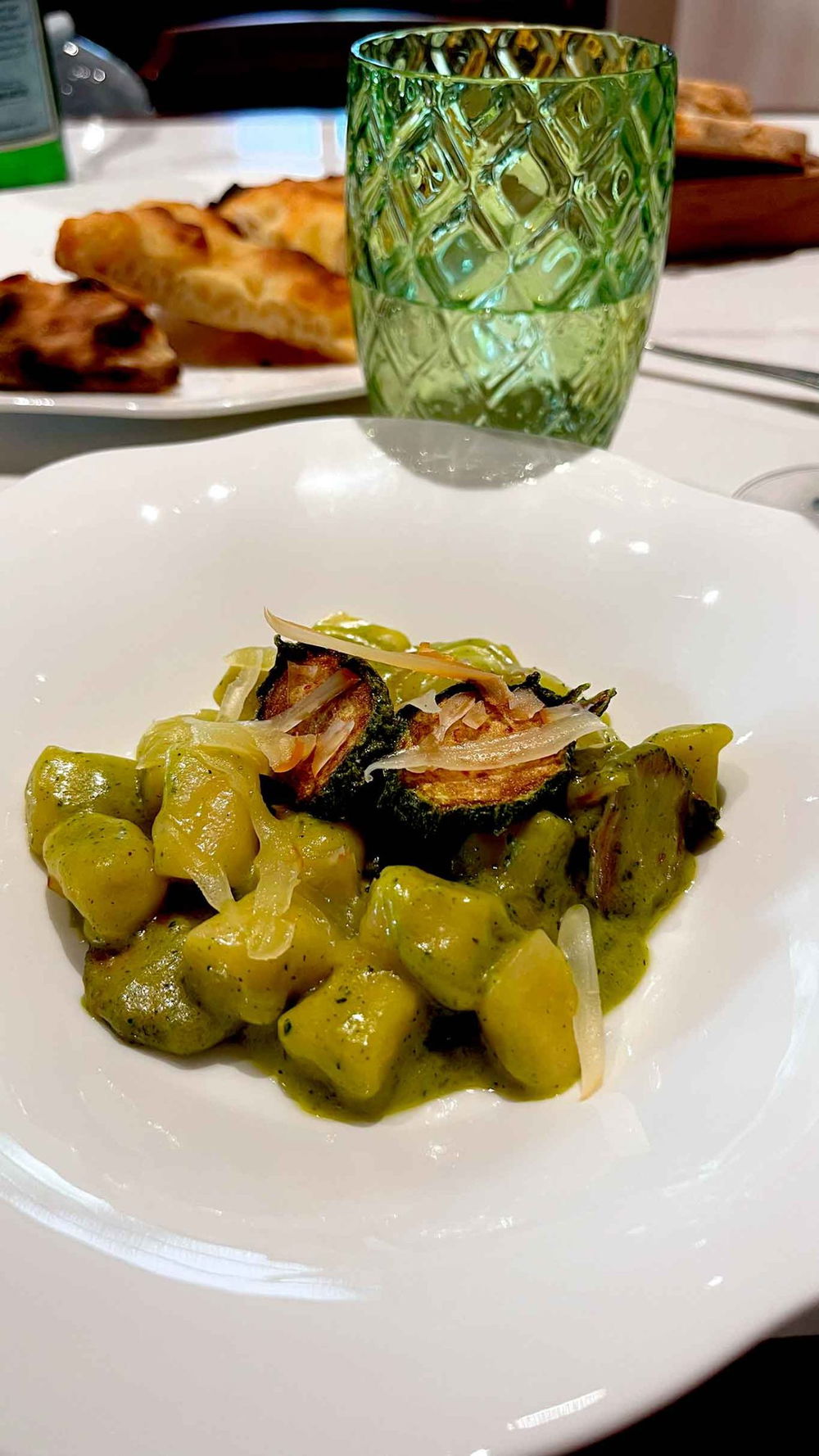 gli gnocchi del ristorante Locanda La Torre a Sgurgola in Ciociaria