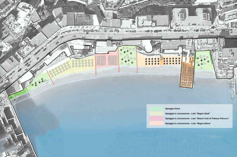 Bagno Elena perde di nuovo: pronto il Beach Club Palazzo Petrucci