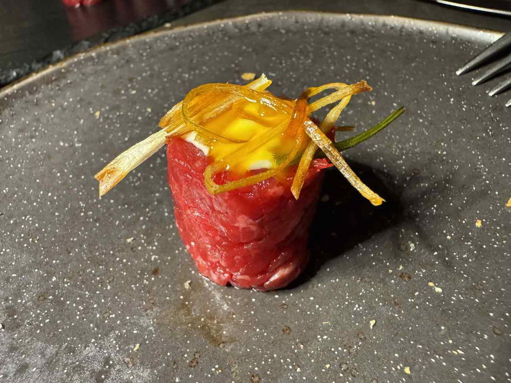 viro ristorante milano tartare uovo quaglia
