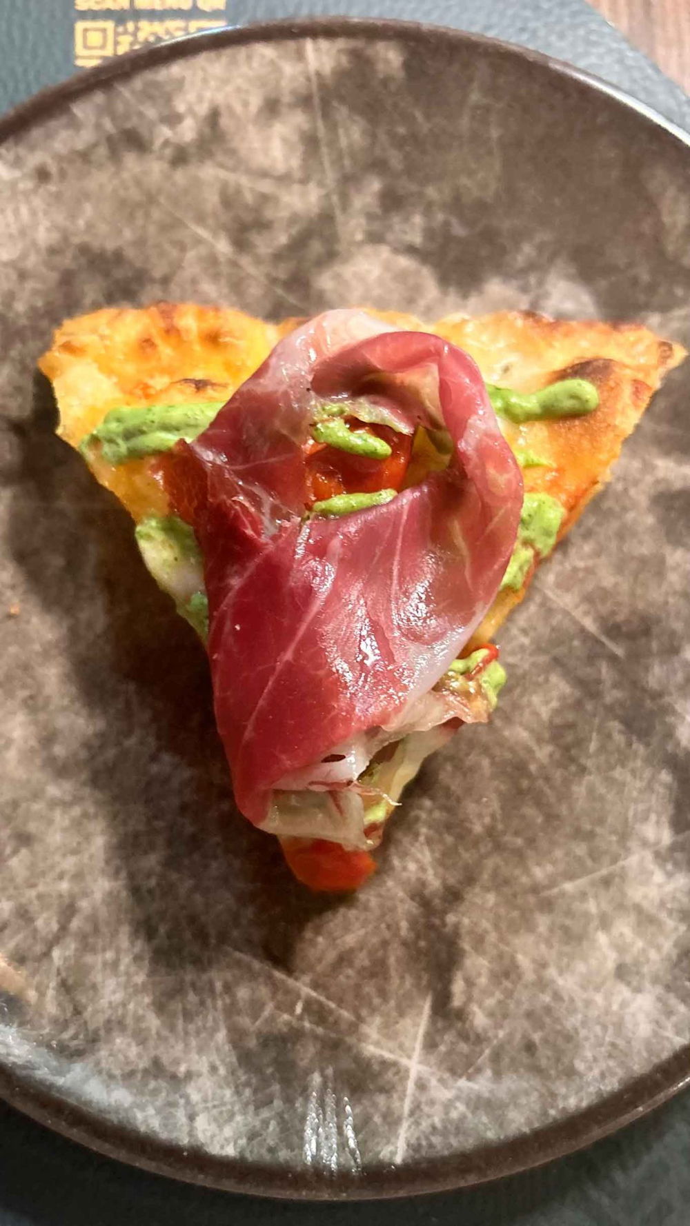 la pizza RCS Evolution della pizzeria I Masanielli di Sasà Martucci a Caserta nella sfida con La Bolla