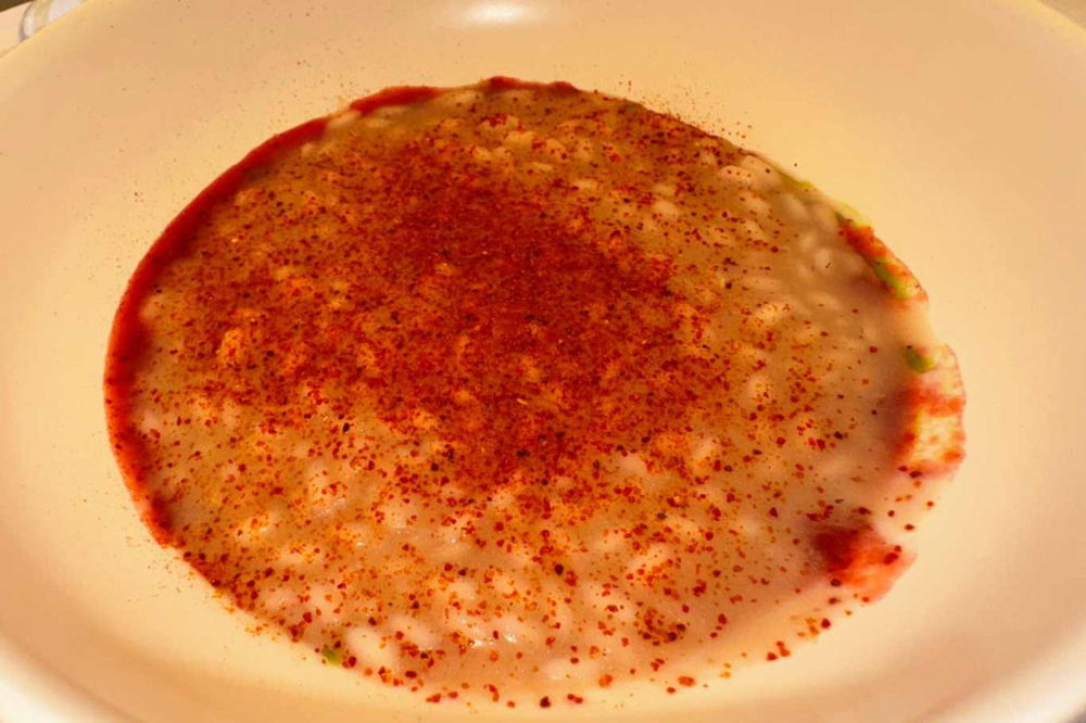 horto ristorante milano risotto fragole fermentate
