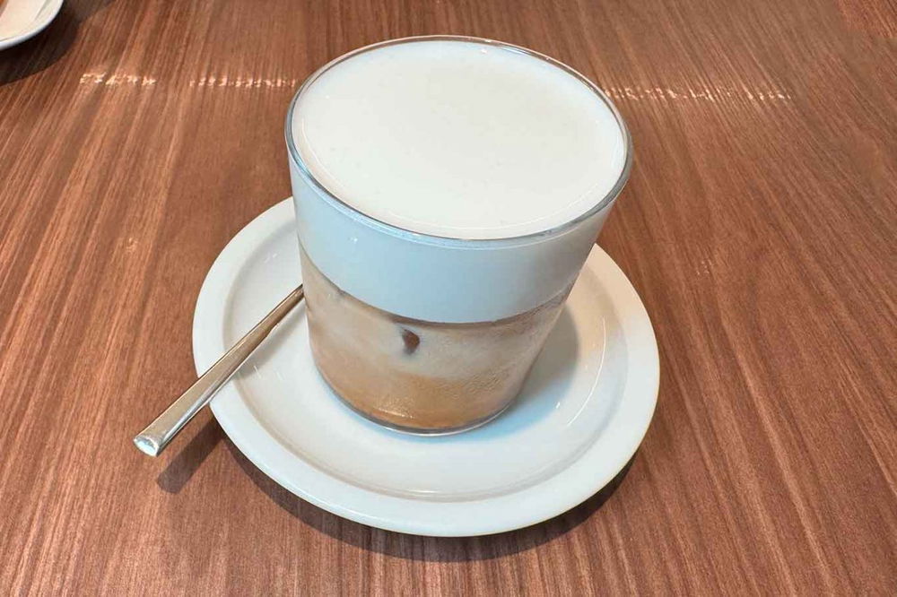 il cappuccino freddo della pasticceria gelateria Morè a Soverato