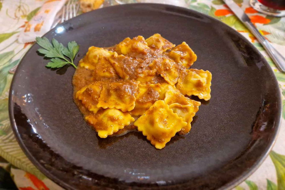 i casoncelli del ristorante Hostaria Croce d'Oro a Desenzano sul Garda 