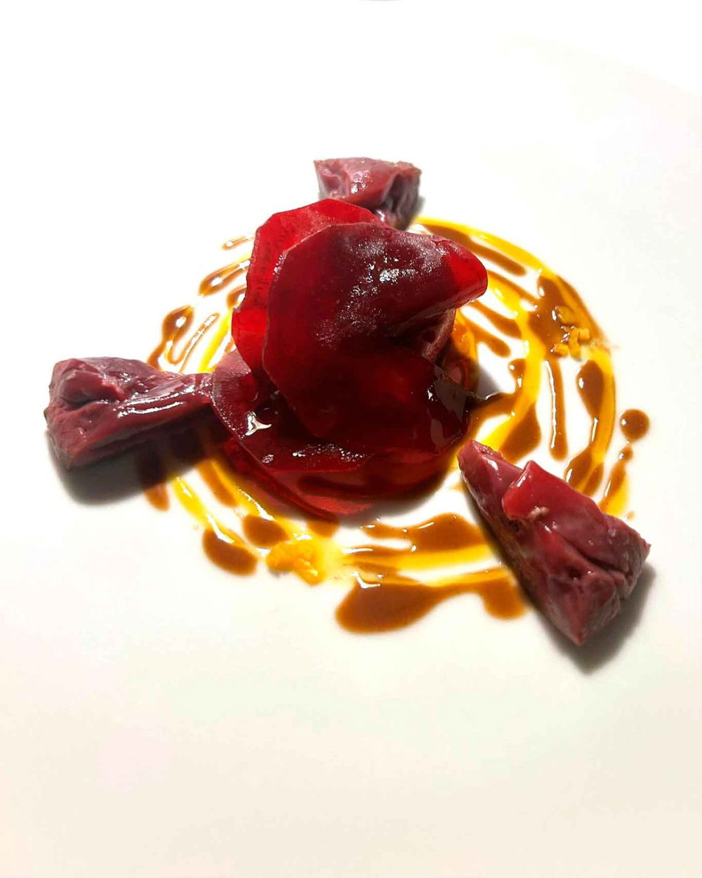 il rognone di pecora del menu Lab 25 al ristorante Uliassi a Senigallia