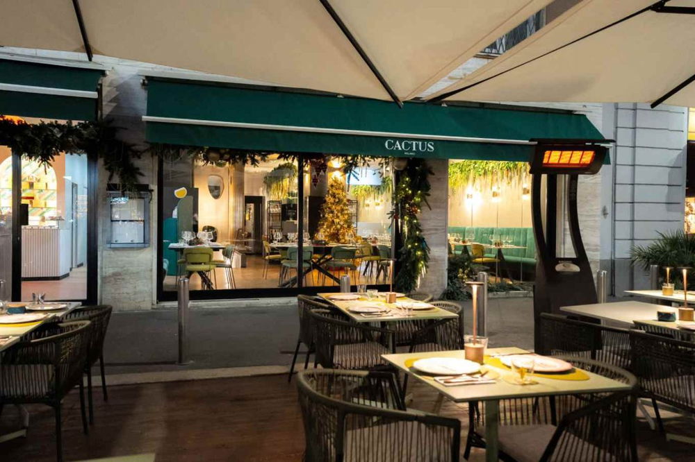 cactus milano ristorante dehors interno