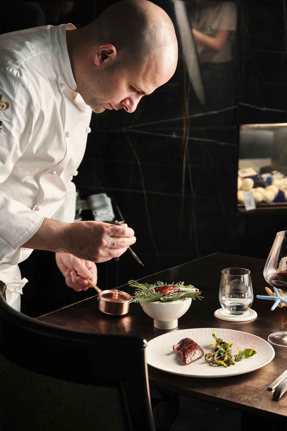 Domenico Candela del George Restaurant al Grand Hotel Parker's di Napoli