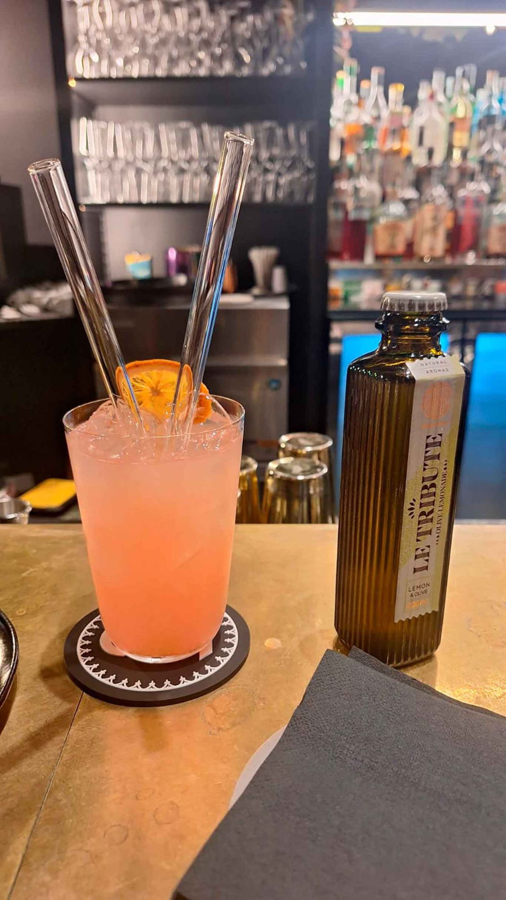 il cocktail Volevo un Paloma di Evo Bistrot Centumbrie ad Agello in Umbria