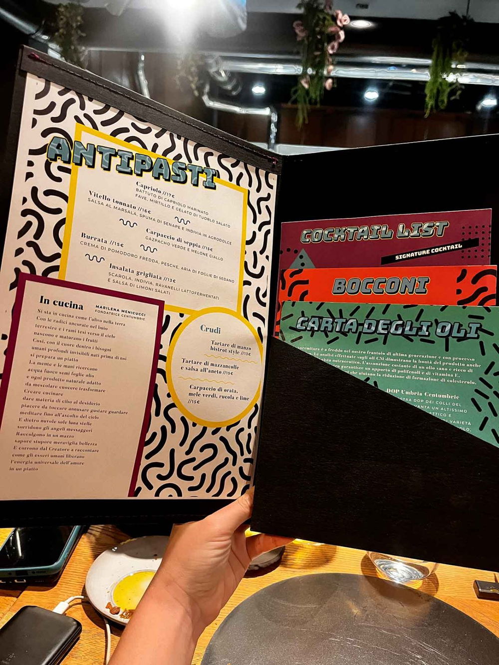 menu e prezzi di Evo Bistrot Centumbrie ad Agello in Umbria