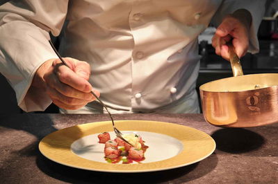 George, grande cena al ristorante dell&#8217;Hotel Parker&#8217;s di Napoli
