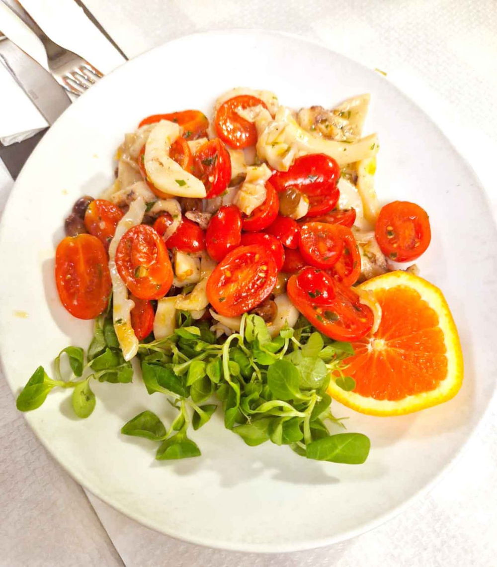 insalata di seppie da Siora Rosa a Trieste