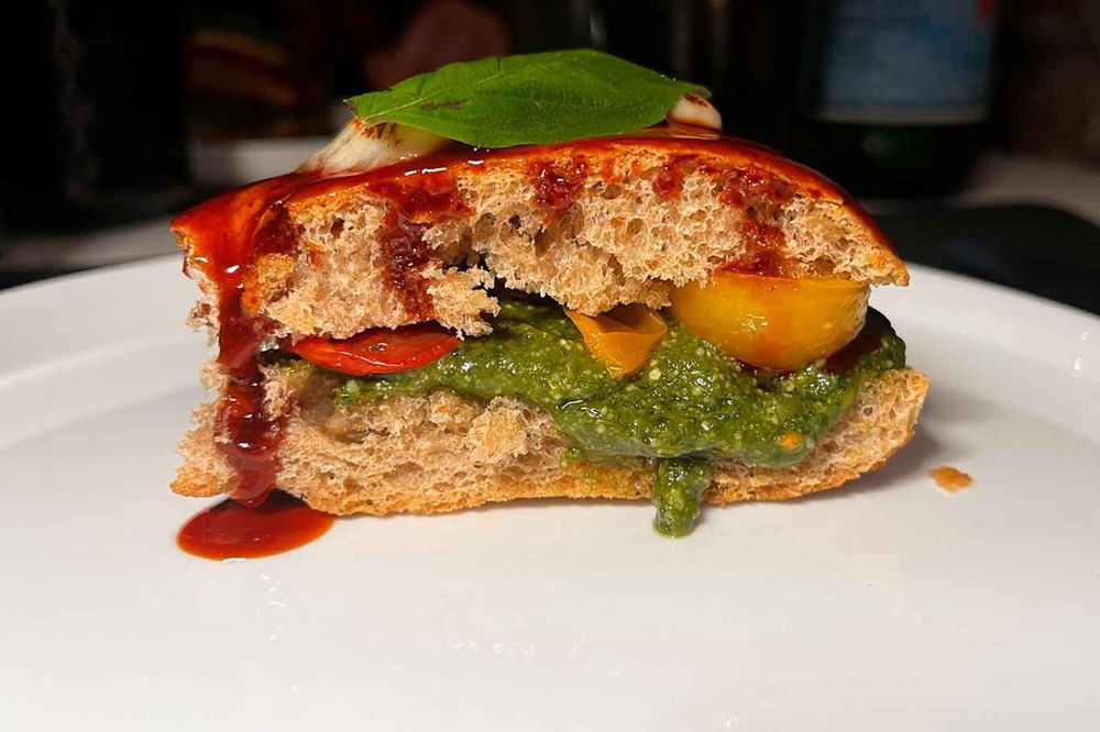 la pizza al padellino di da Andrea Pizza Contemporanea a Perugia