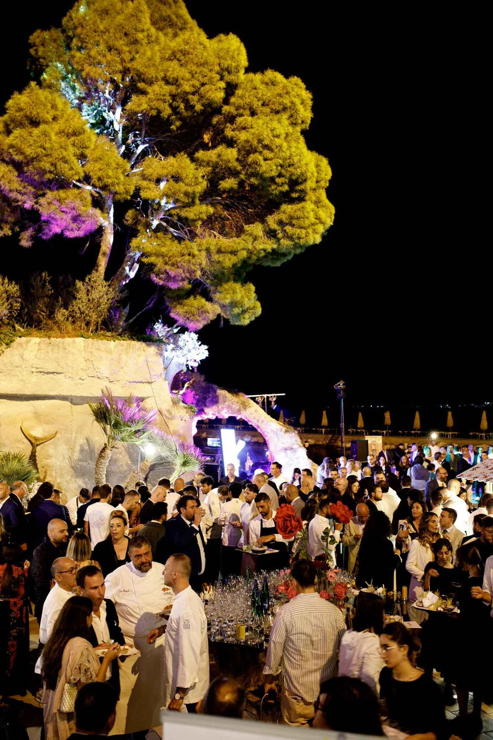 i pasticcieri alla cena di gala di Ischia Safari 2025