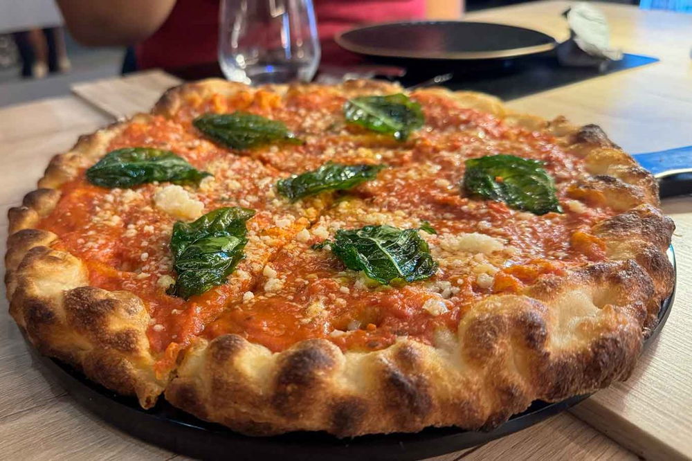 la pizza fritta ai 3 pomodori di Carlo Sammarco nella sfida con Diego Vitagliano