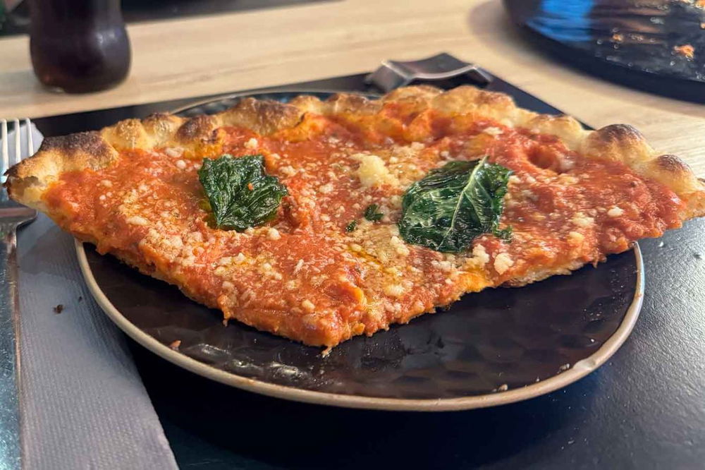 la pizza fritta ai 3 pomodori di Carlo Sammarco nella sfida con Diego Vitagliano