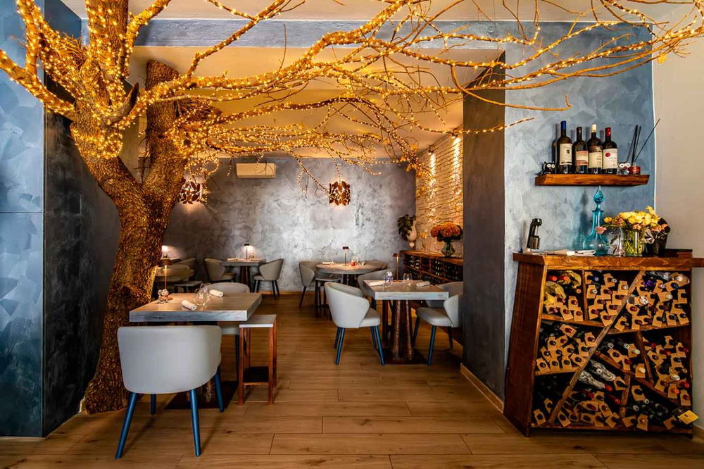 la sale del ristorante Barbagianni a Colle di Val d'Elsa