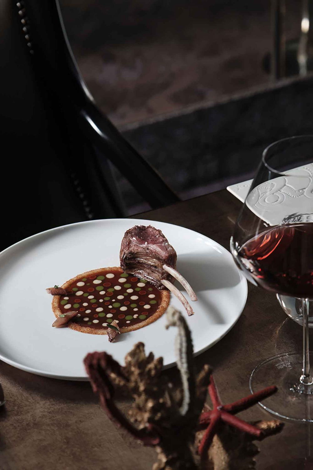 l'agnello del George Restaurant al Grand Hotel Parker's di Napoli