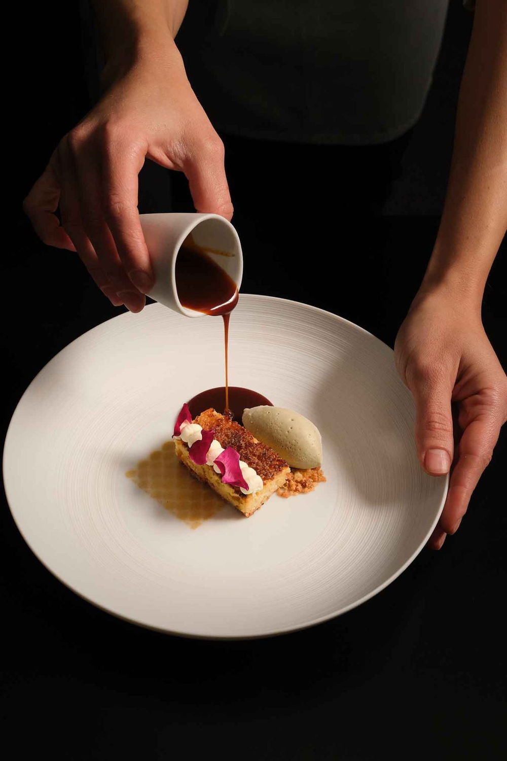 il pain perdu del George Restaurant al Grand Hotel Parker's di Napoli