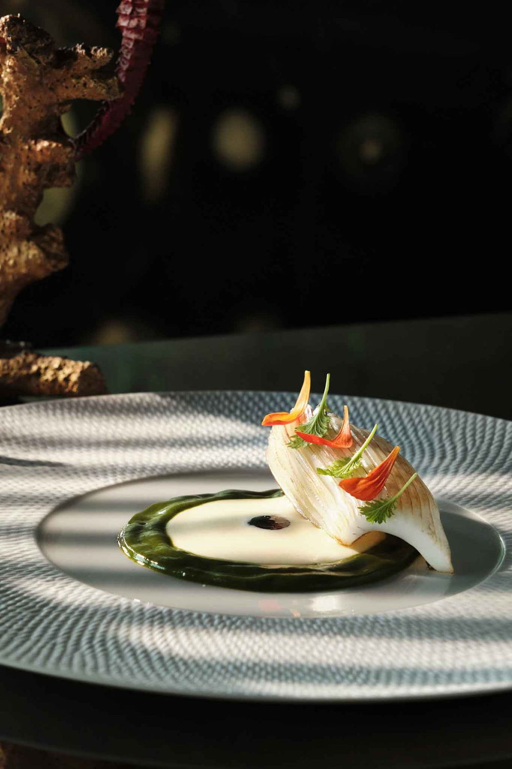 la seppia del George Restaurant al Grand Hotel Parker's di Napoli