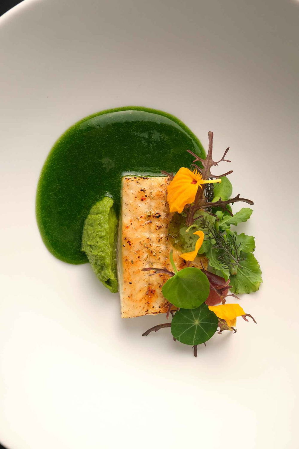 l'anguilla del George Restaurant al Grand Hotel Parker's di Napoli