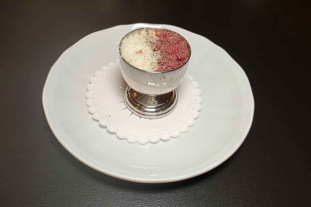l'amuse bouche del ristorante San Baylon dell'hotel Palazzo Ripetta a Roma