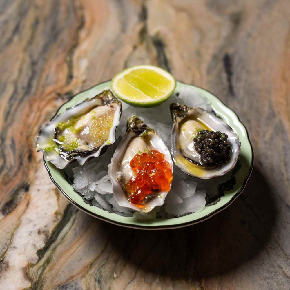ostriche caviale