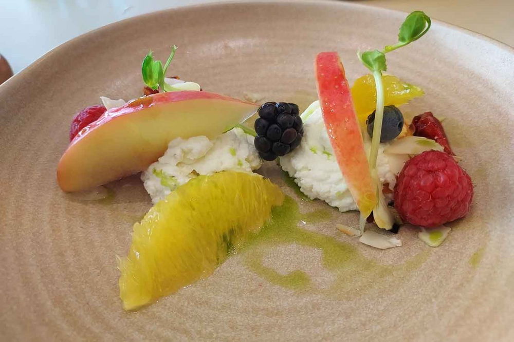 il cremoso di ricotta di Branci a Lecce