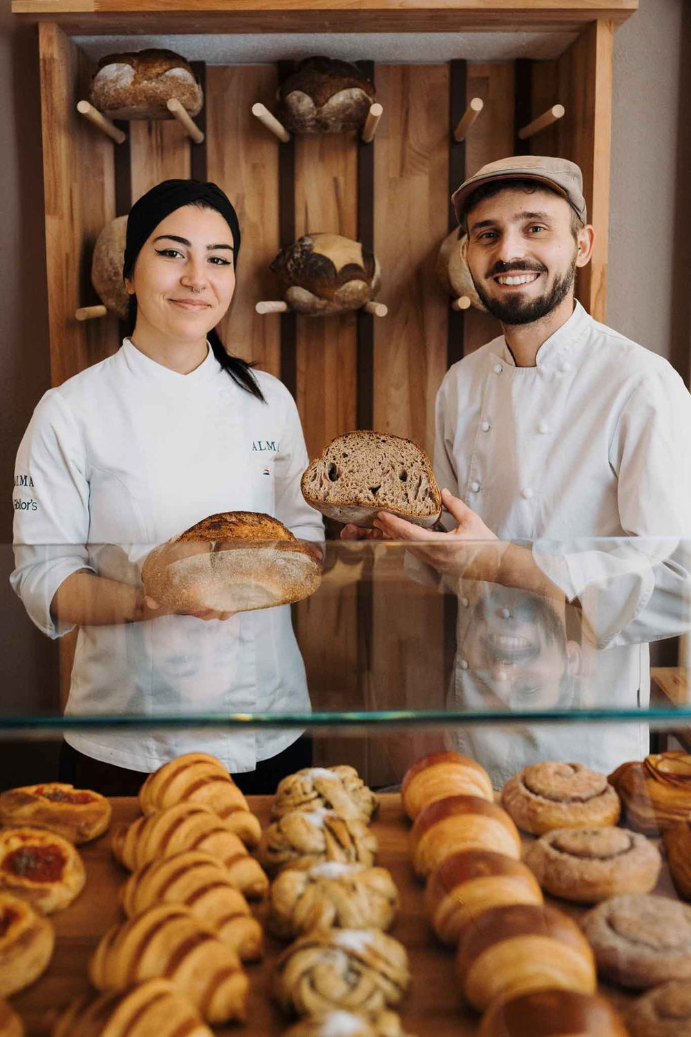 Chiara Masino e Giuseppe Mazzocca della bakery Coce a Parma