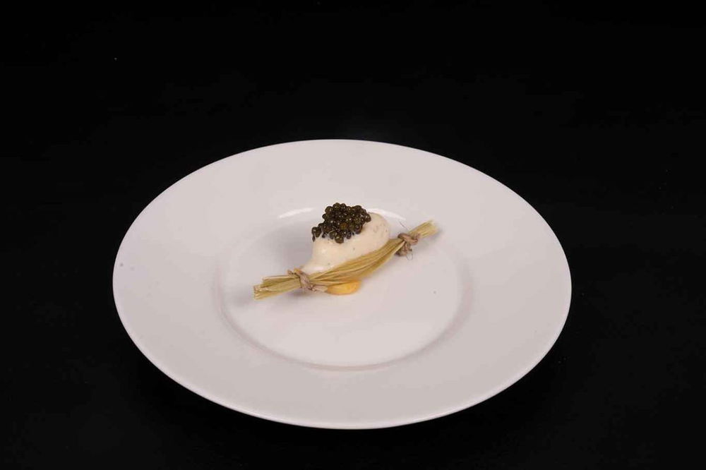 il dolce di Luiz Felipe Souza del ristorante Evvai a San Paolo in Brasile 