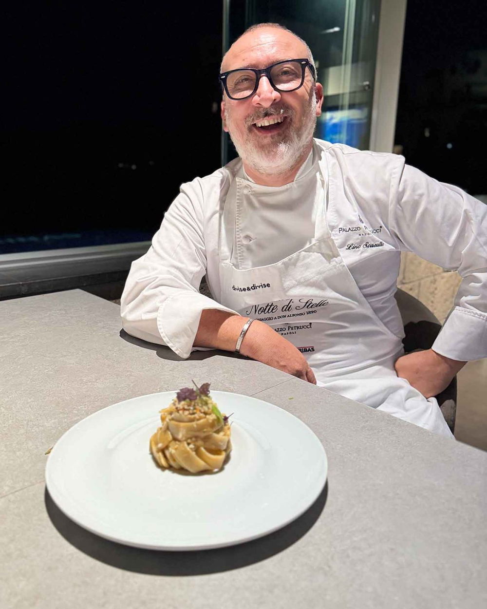 Lino Scarallo a Notte di Stelle 2025 a Palazzo Petrucci 