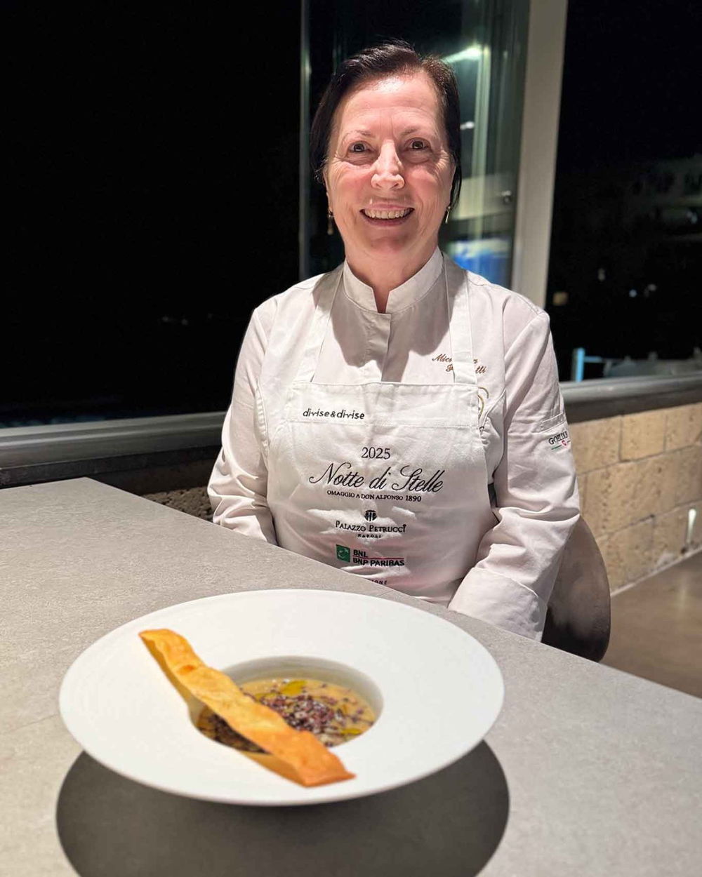 Michelina Fischetti a Notte di Stelle 2025 a Palazzo Petrucci 