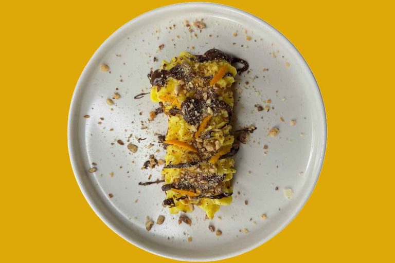 Pan Brioche al cioccolato e crema, la ricetta della pizzeria umbra