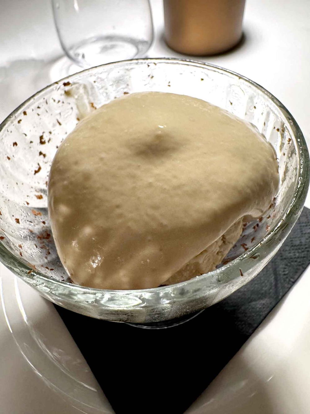 il tiramisù del Quadri Bistrot a Milano