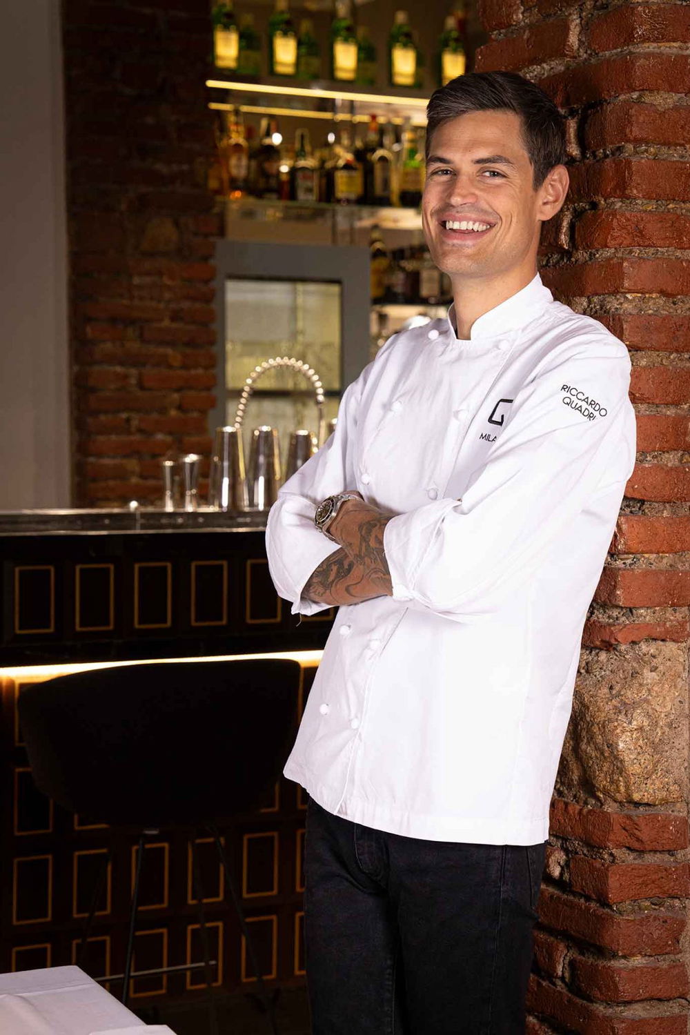 lo chef del Quadri Bistrot a Milano