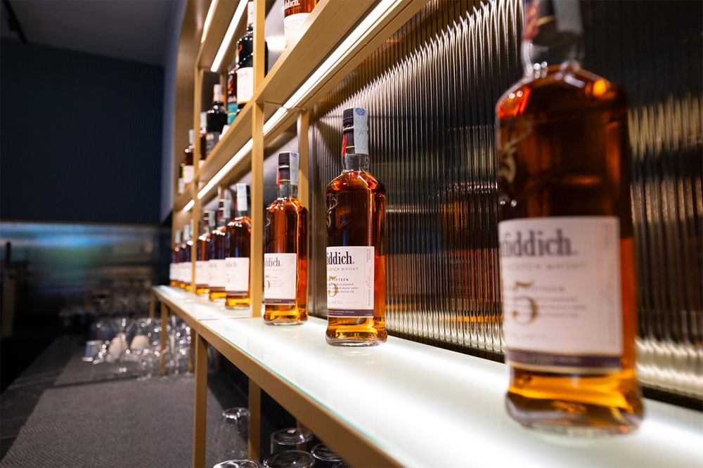 Glenfiddich Whisky prospettiva