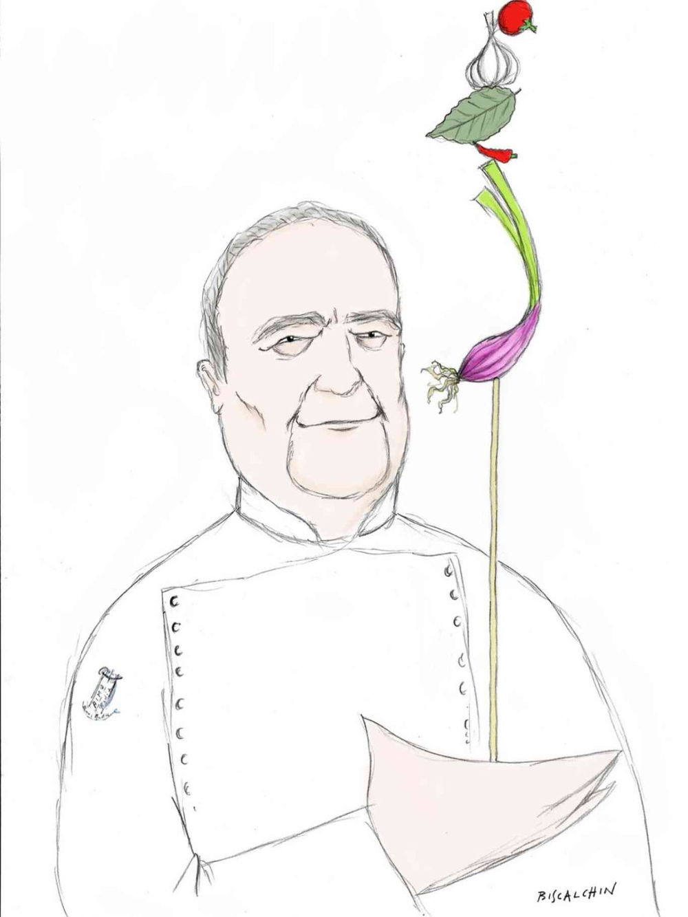 aimo moroni in un disegno di gianluca biscalchin