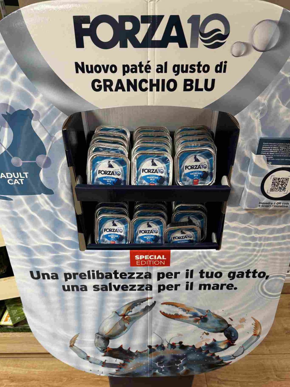 forza10 pate per gatti espositore