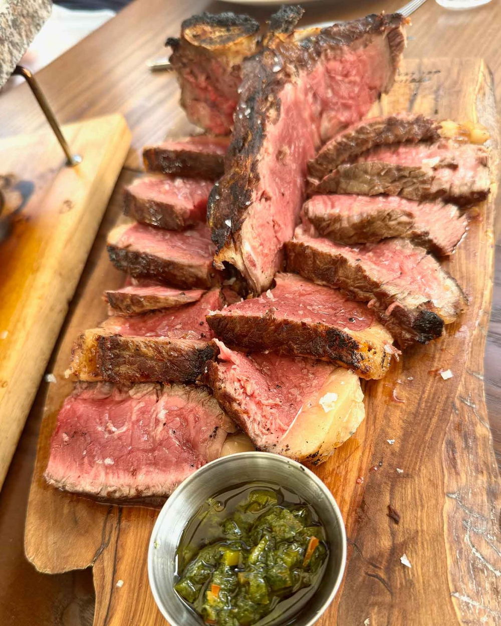 la bistecca di scottona della macelleria braceria The King Beef a Monticchio di Massa Lubrense in Penisola Sorrentina