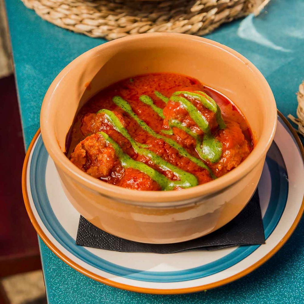 le polpette dell'osteria Trappito Stracca ad Alezio 
